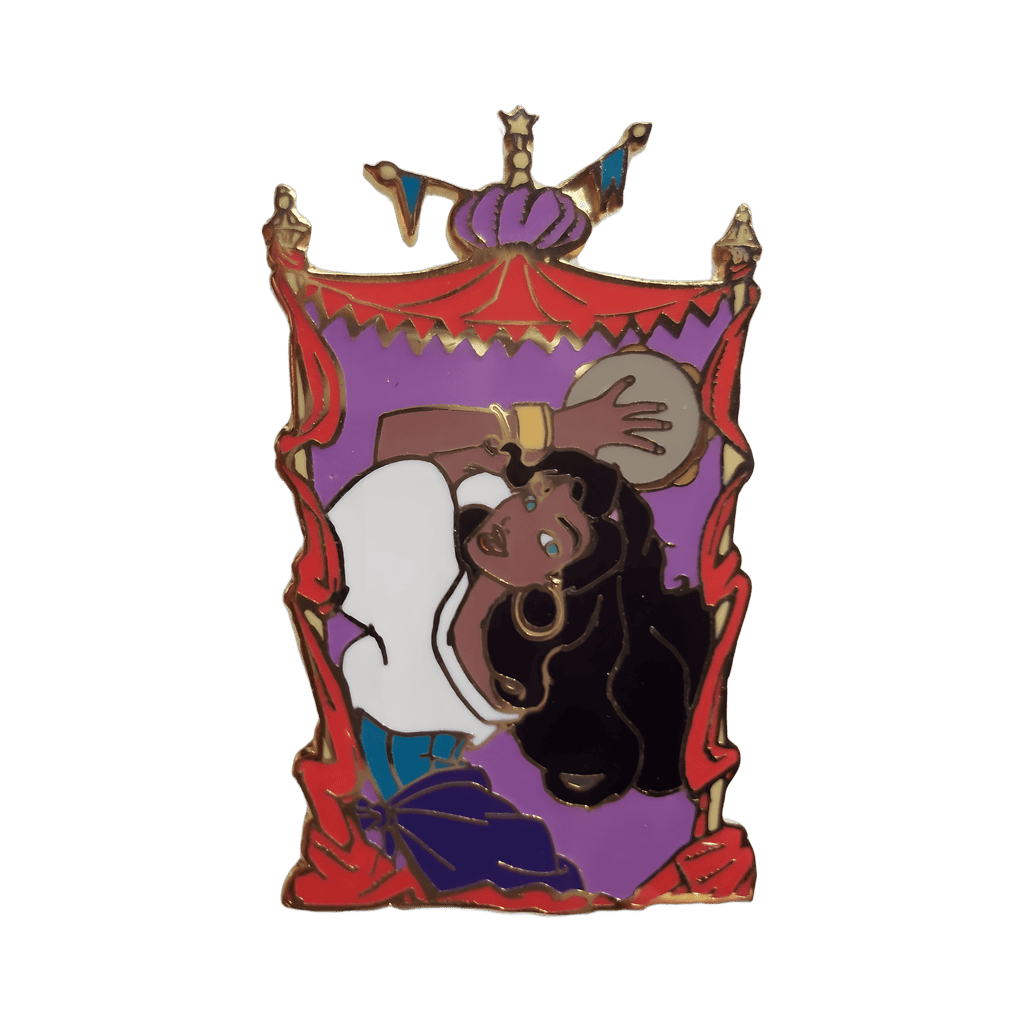 Esmeralda with Tambourine Disney pin
