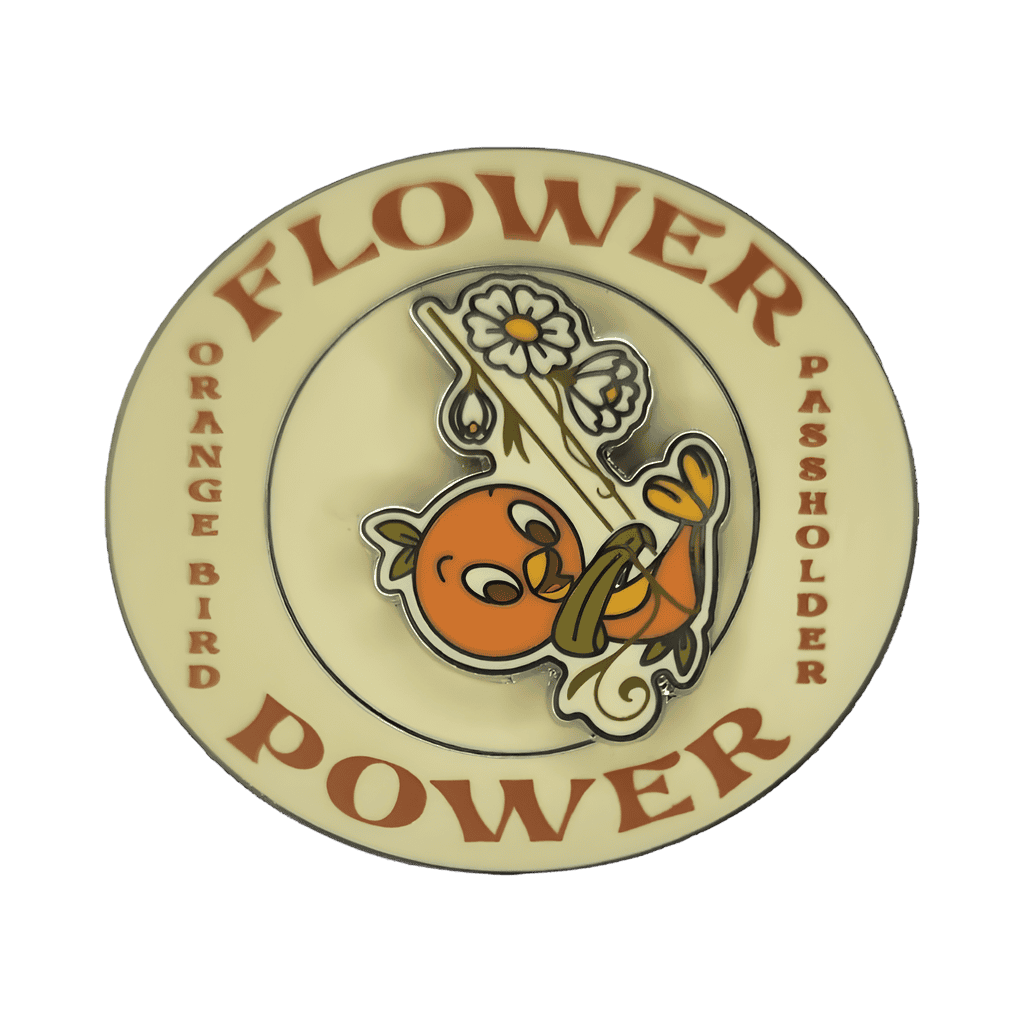 Flower Power Slider Disney pin