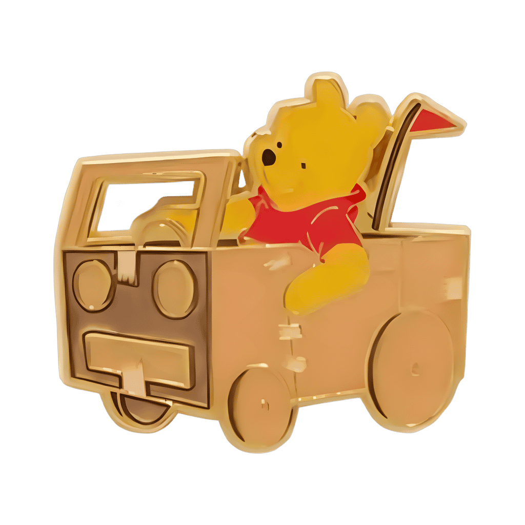 Pooh Car Disney pin