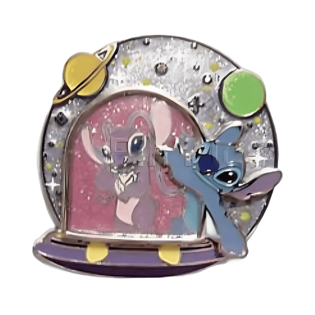 Stitch and Angel Disney pin