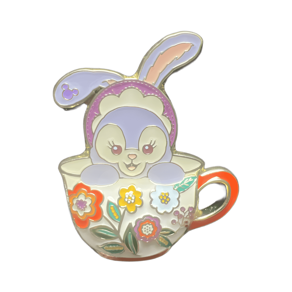 Stella Lou Floral Teacup Disney pin
