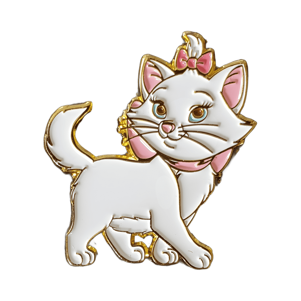 Marie walking Disney pin