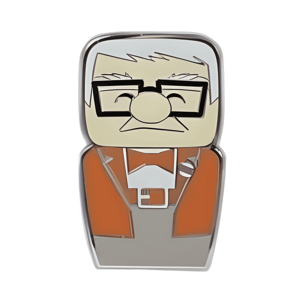 Carl Fredericksen Disney pin