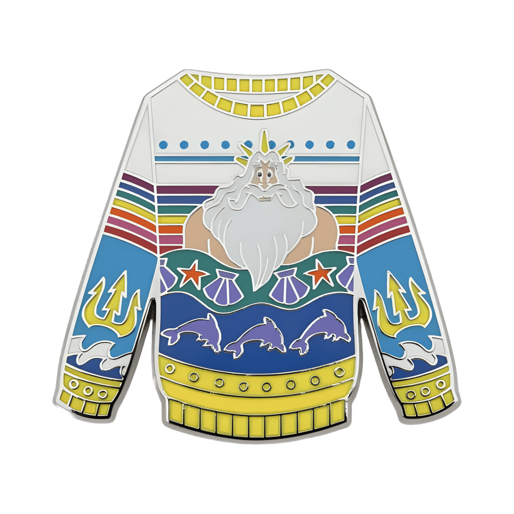 King Triton Disney pin