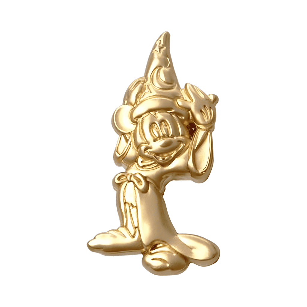 Gold Sorcerer Mickey Disney pin