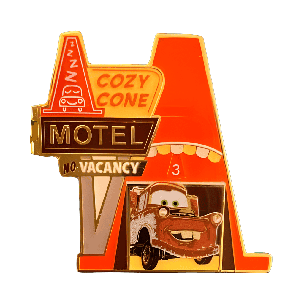 Mater - Cone #3 Disney pin