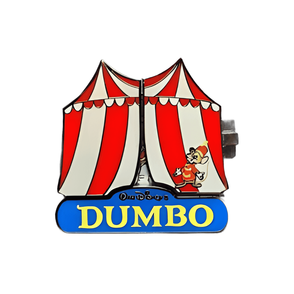 Dumbo Variant 2 - Red and White Tent Disney pin