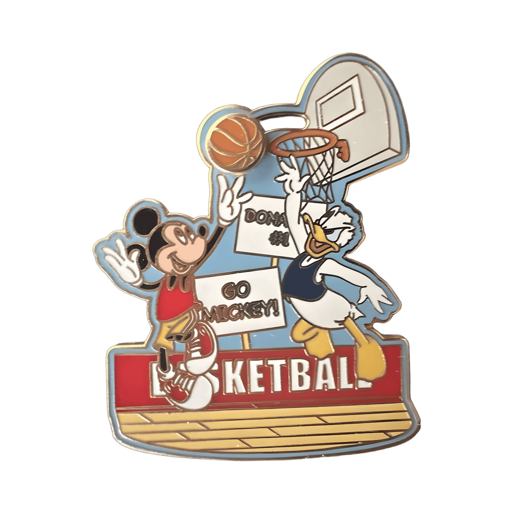 Basketball (Mickey and Donald) Disney pin