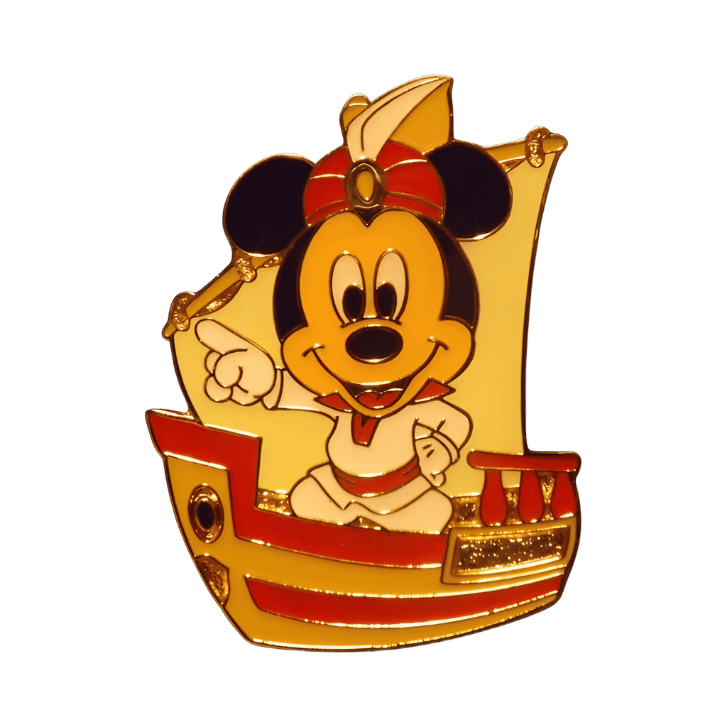 Arabian Coast - Sailboats - Mickey Mouse Disney pin