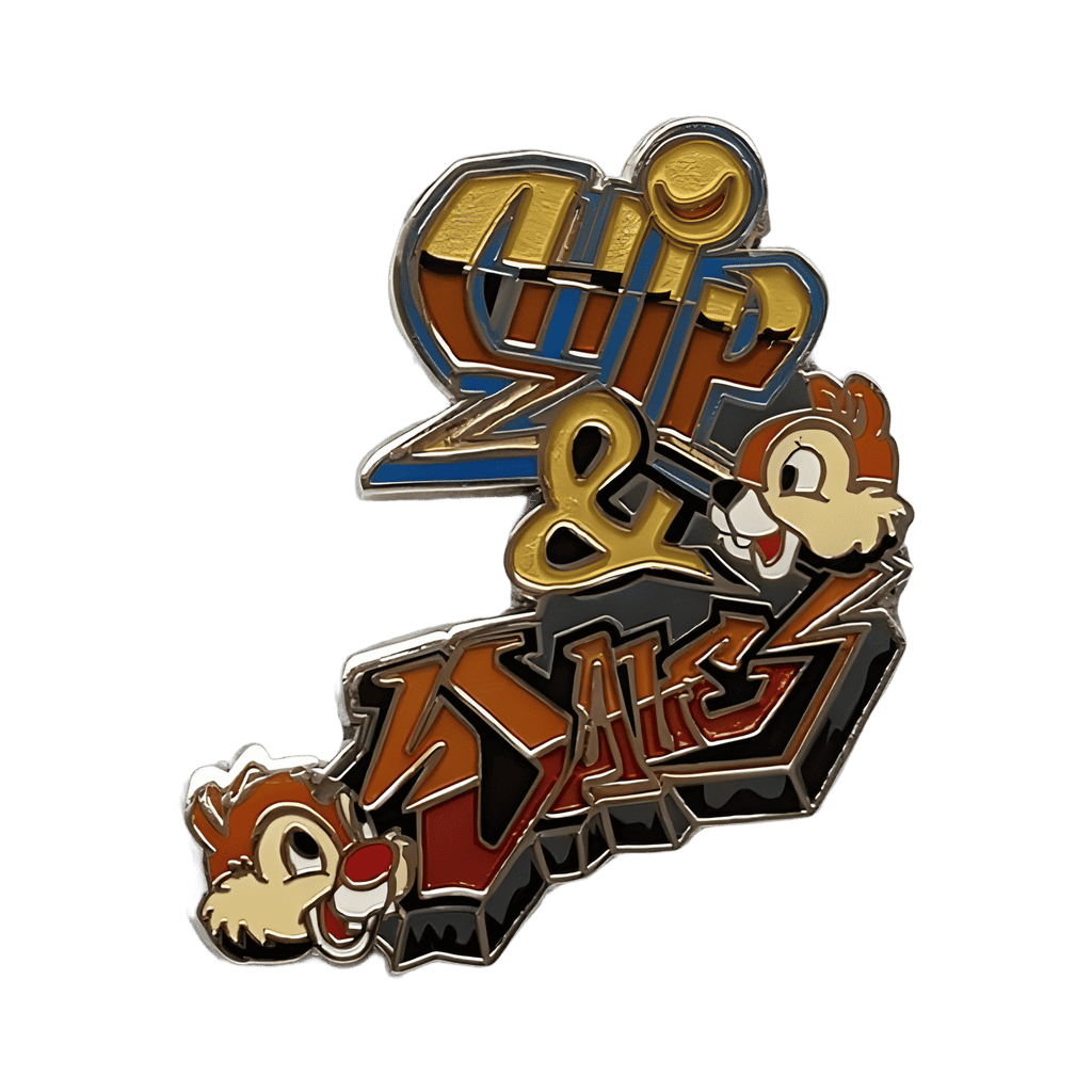 Chip and Dale Disney pin