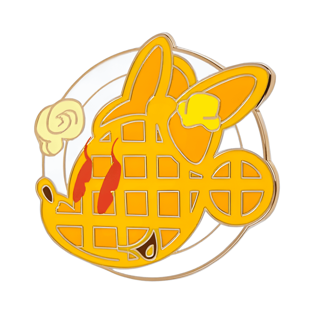 Minnie Waffle Disney pin