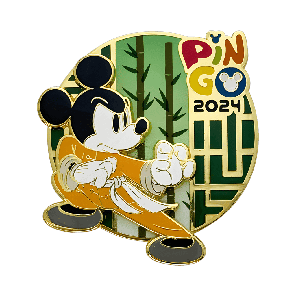 Mickey Mouse with Logo Disney pin