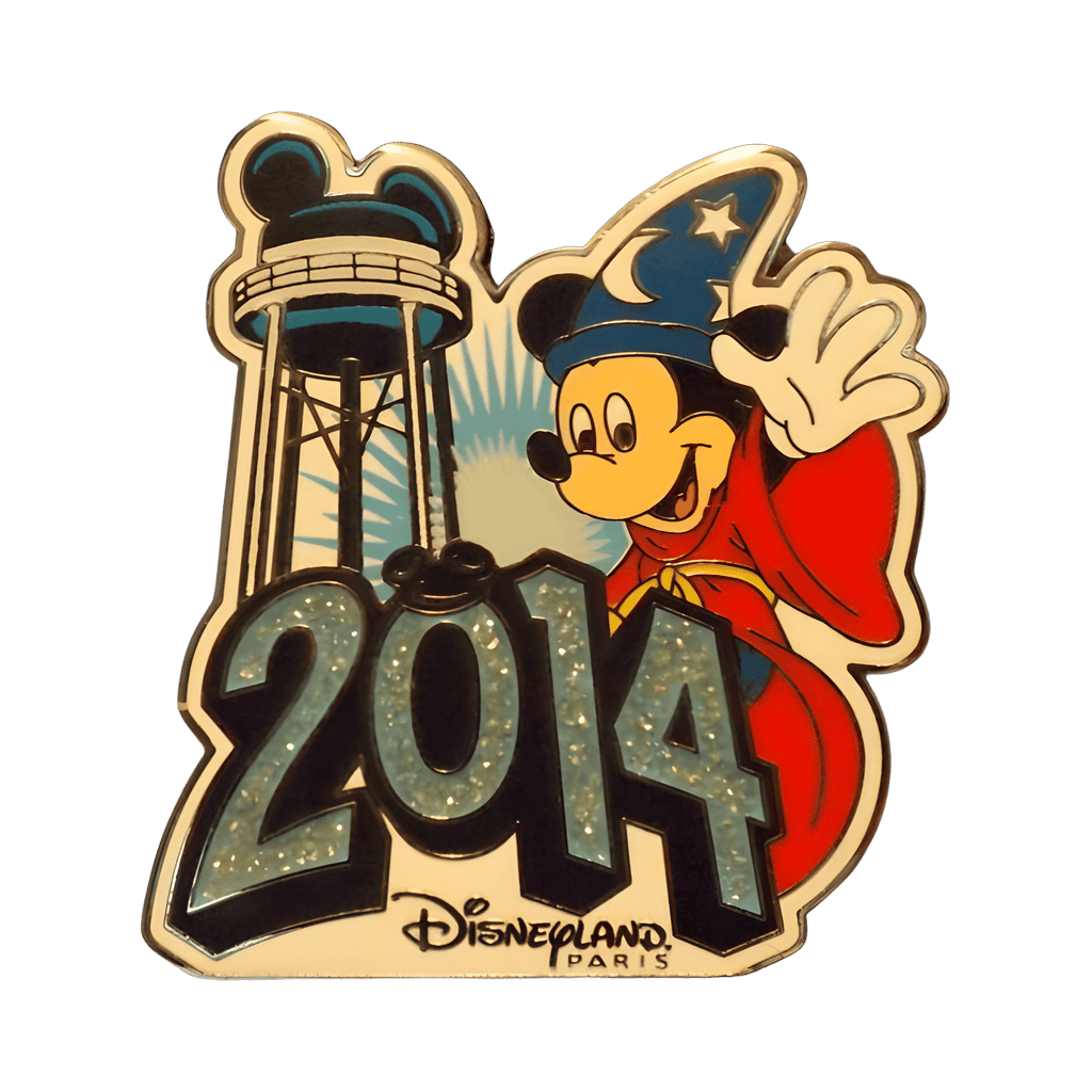 Characters and Icons 2014 Glitter Logo Booster Set - Mickey Mouse Disney pin