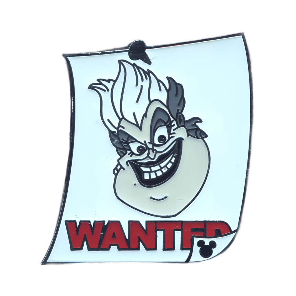 Ursula - Hidden Mickey Disney pin