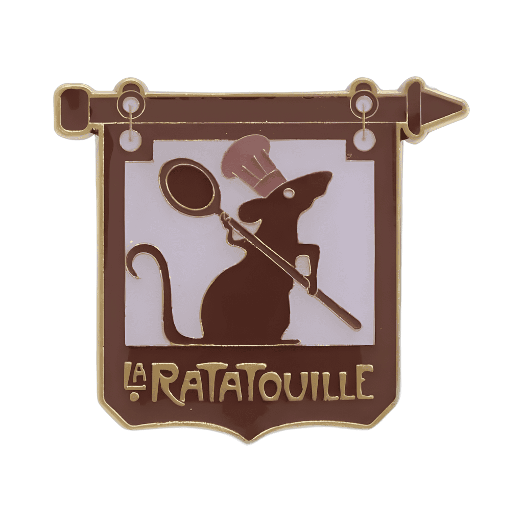 Ratatouille Sign Disney pin