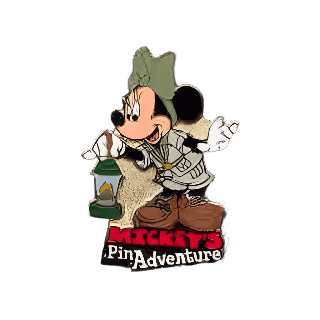 Mickey's Pin Adventure Map — Safari Minnie Mouse Disney pin