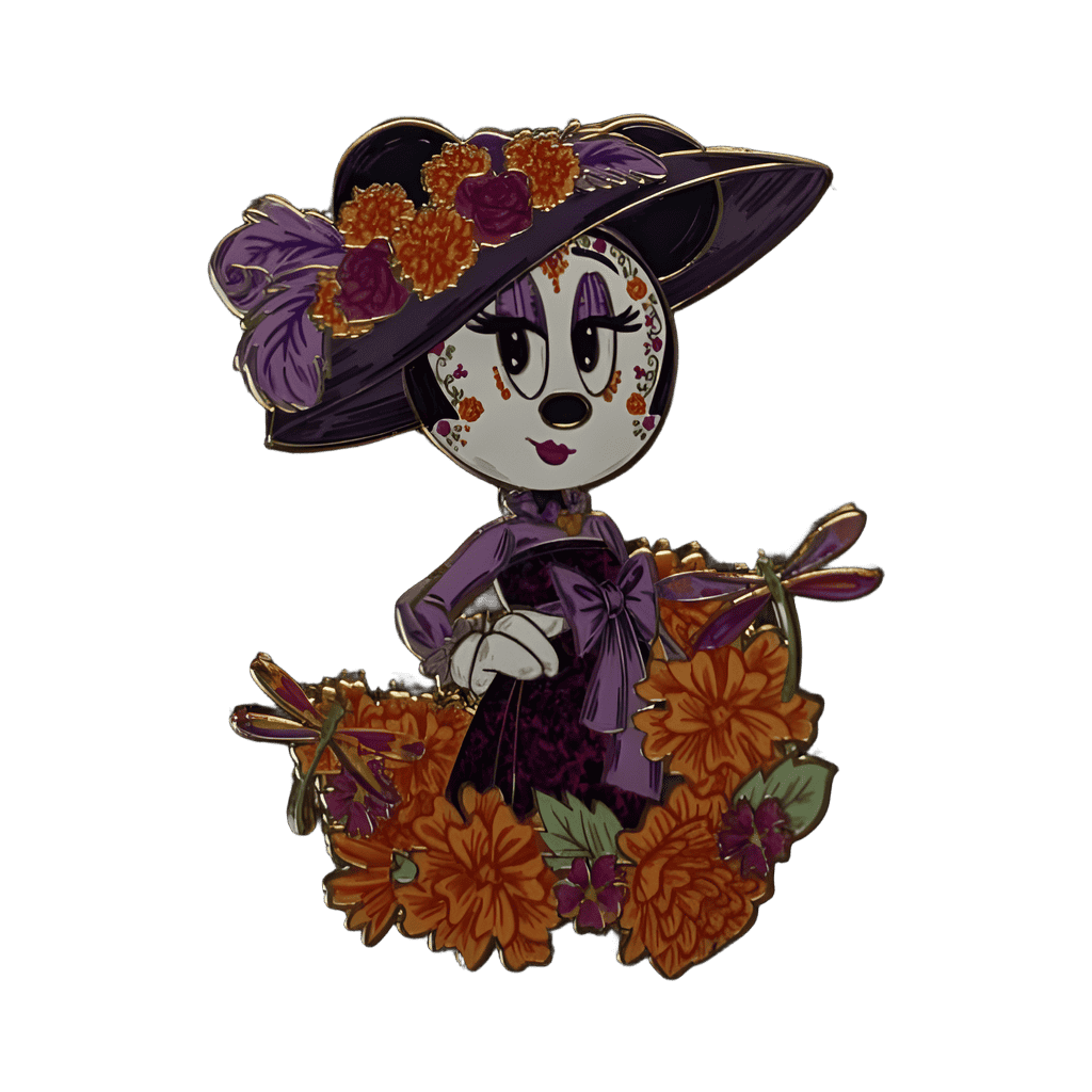 Minnie Mouse Día de los Muertos Disney pin