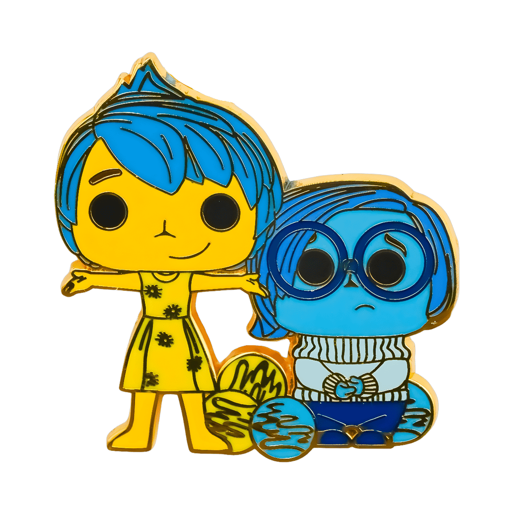 Joy & Sadness Disney pin