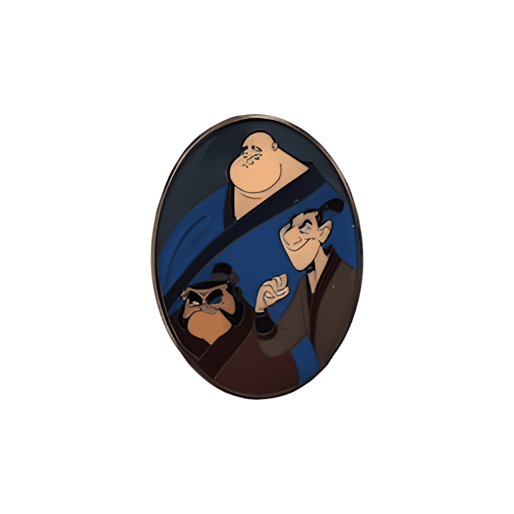 Yao, Ling, and Chien-Po Disney pin