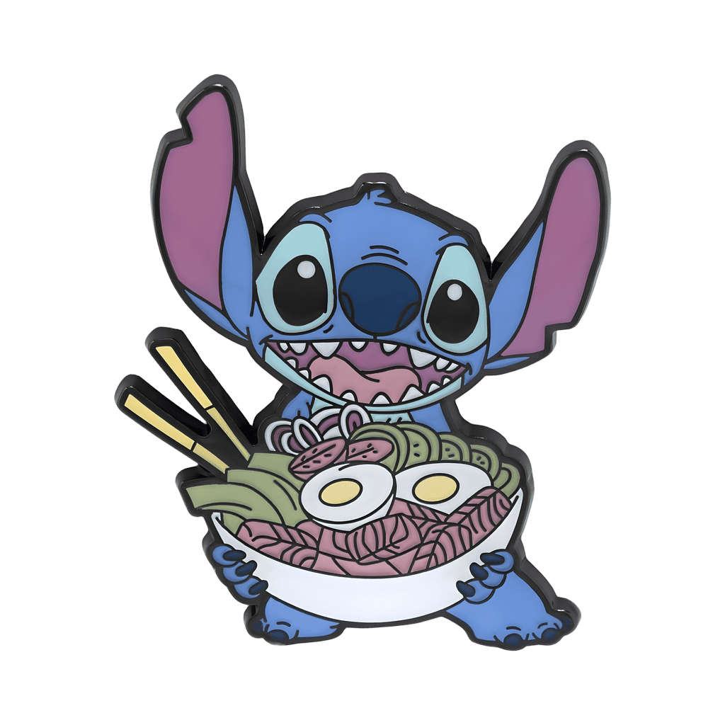 Stitch with Ramen Disney pin