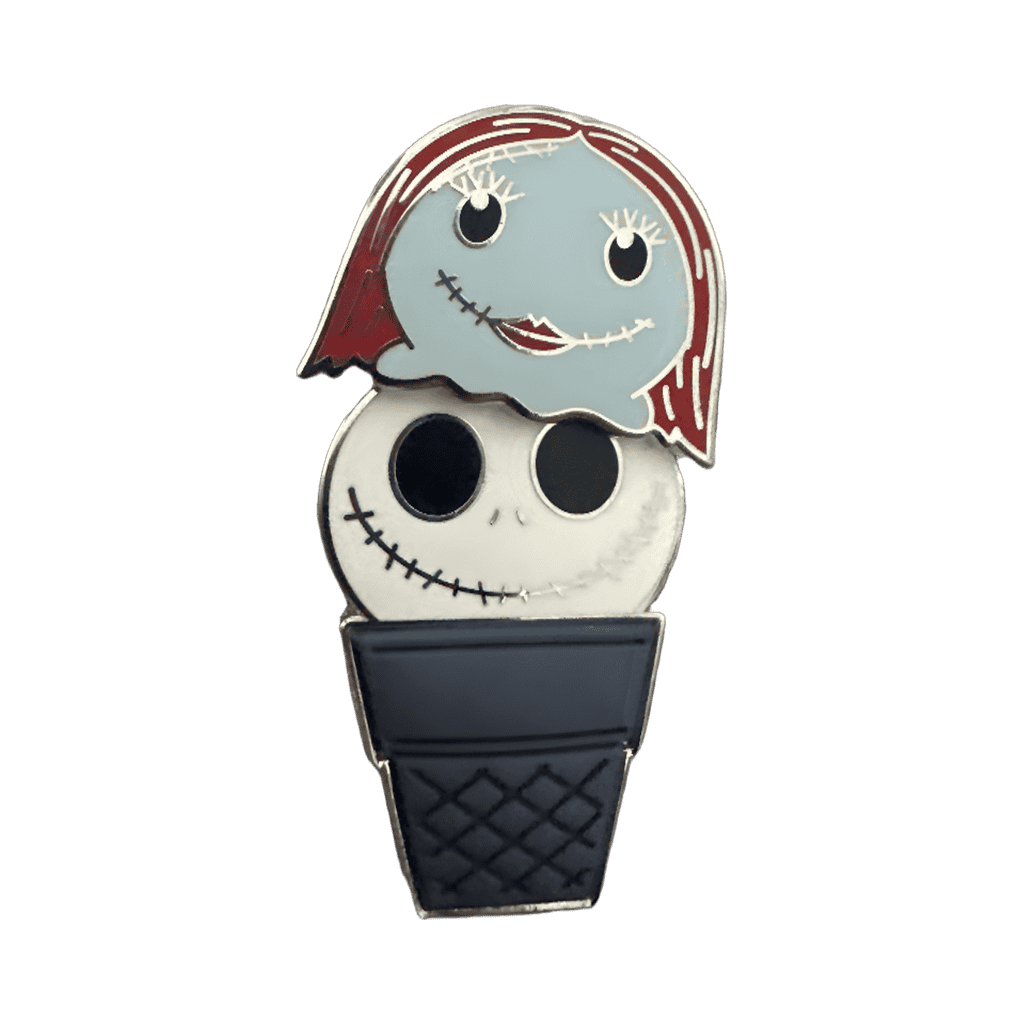 Jack Skellington and Sally Disney pin
