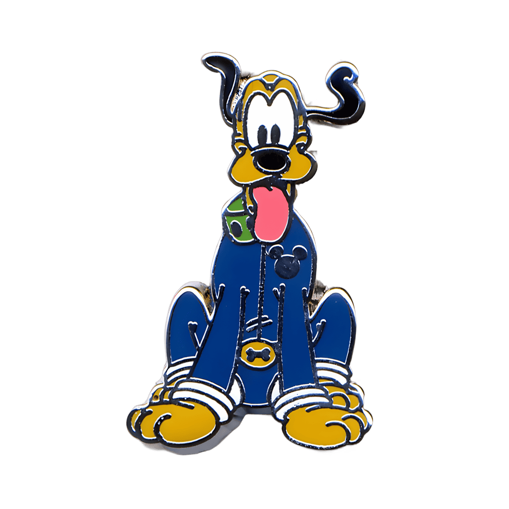 Blue Astronaut Pluto Disney pin