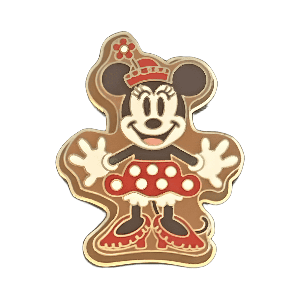 Gingerbread Minnie Mouse Disney pin