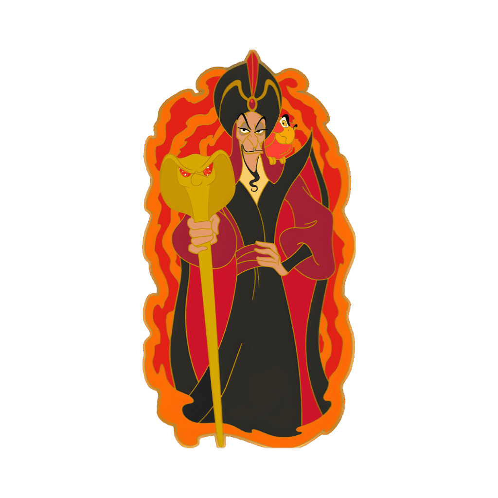 Jafar and Iago Disney pin