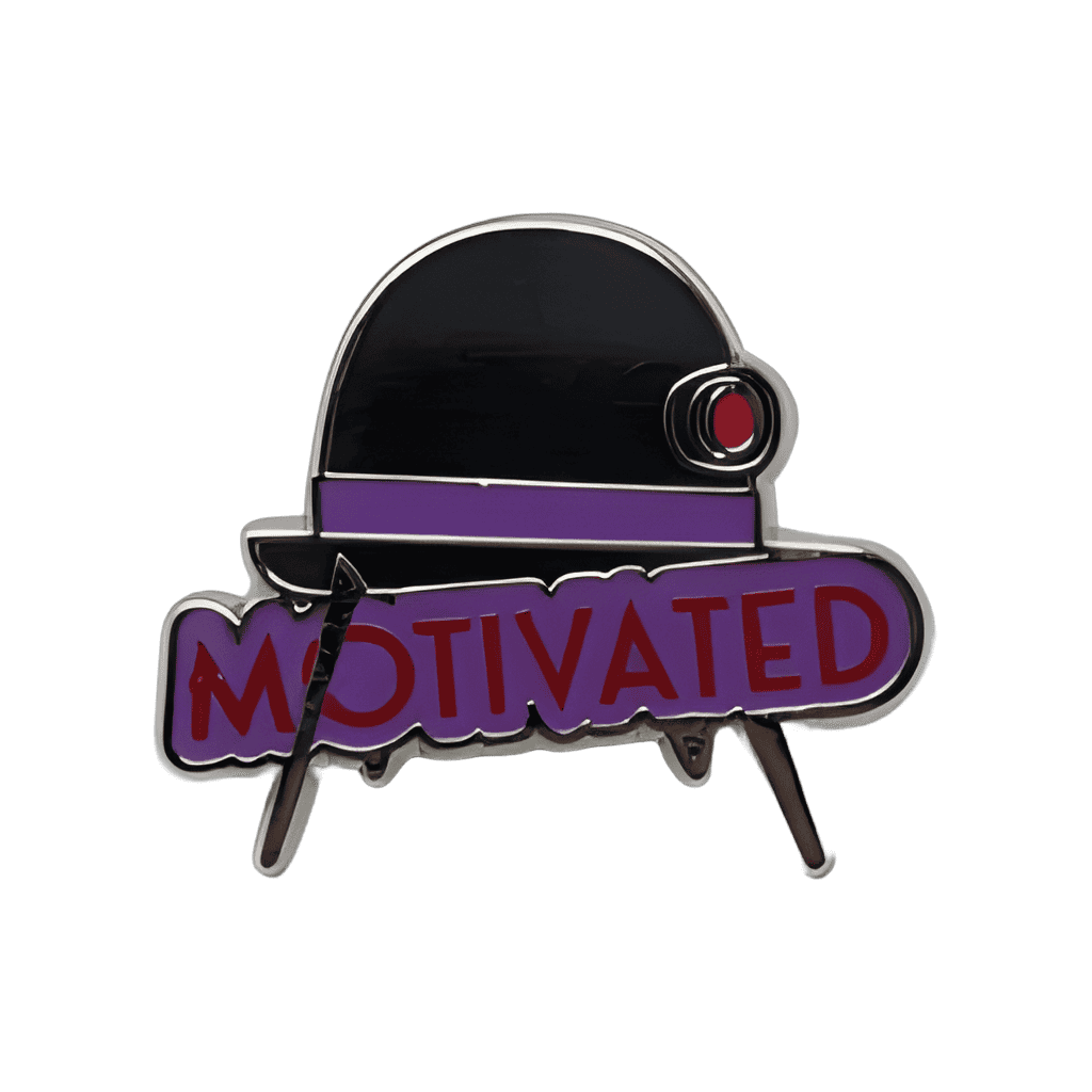 Motivated Disney pin