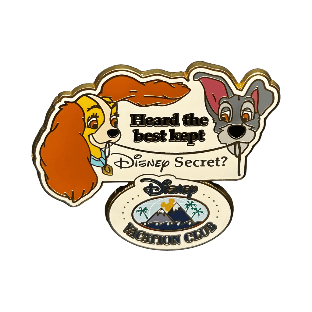 Lady and the Tramp Disney pin
