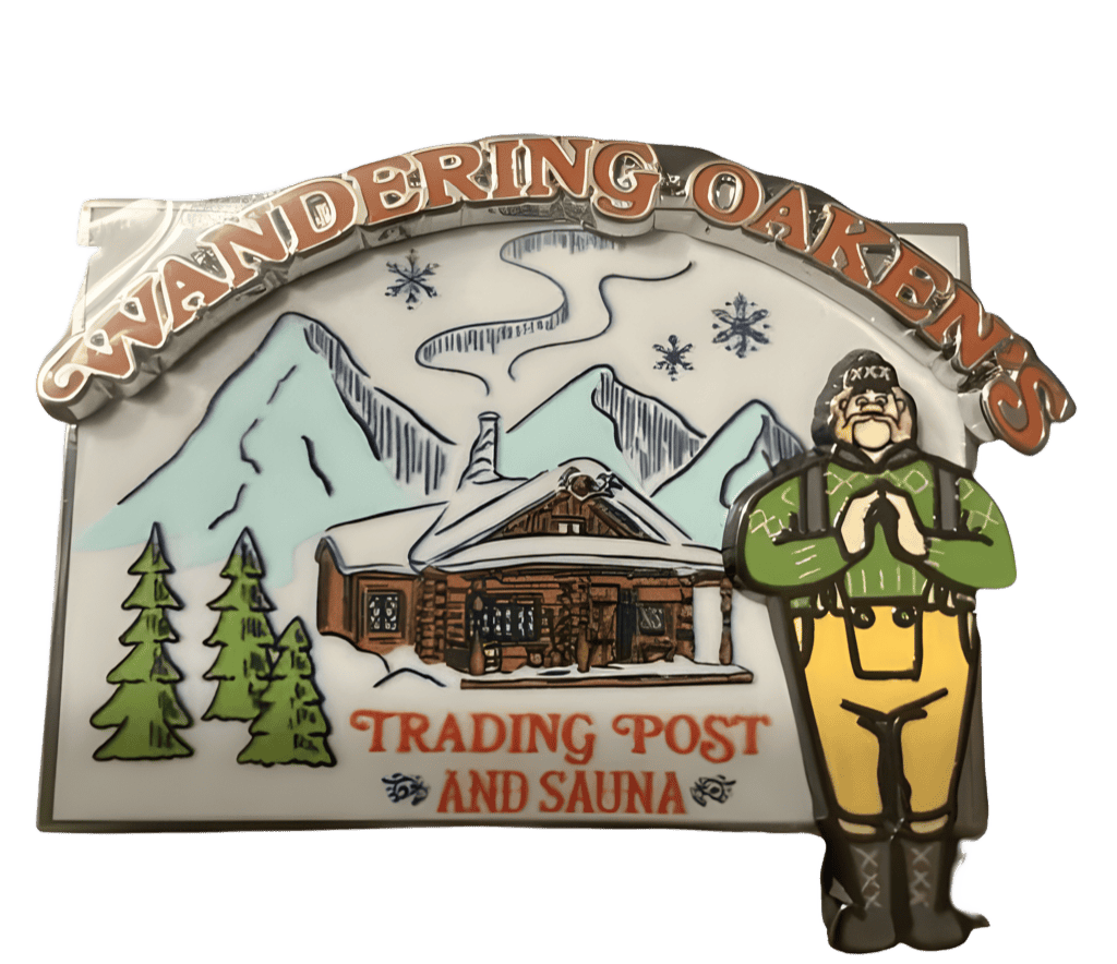 Wandering Oaken’s Trading Post and Sauna Disney pin