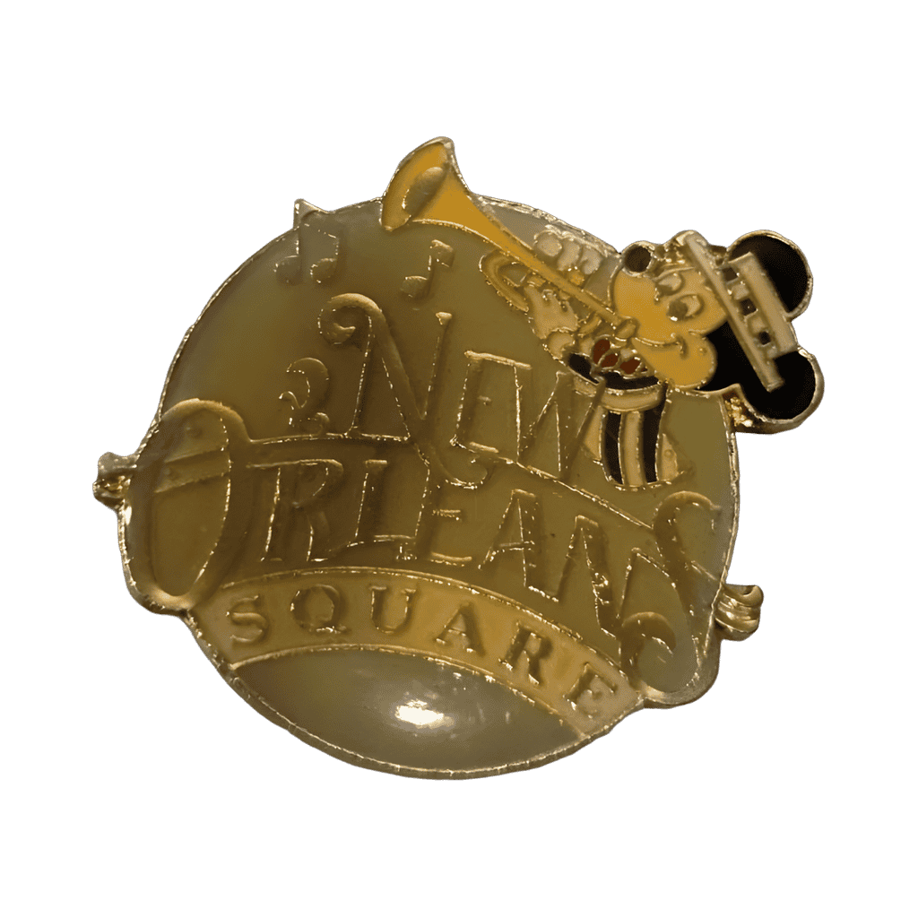 New Orleans Square - Mickey (Red Text) Disney pin