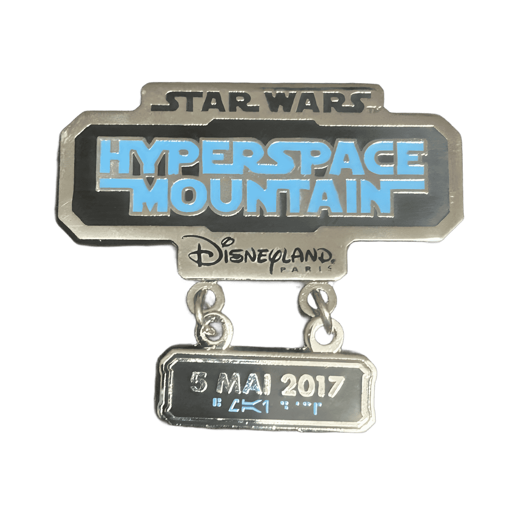 Hyperspace Mountain - 5 May 2017 Disney pin