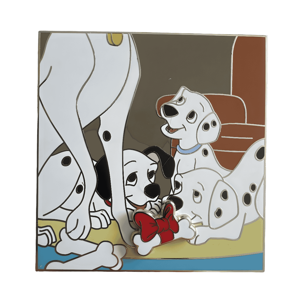 Perdita and Puppies Disney pin
