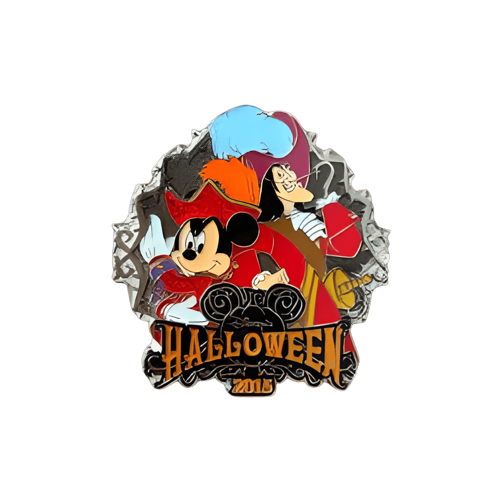 Mickey Mouse & Captain Hook Disney pin