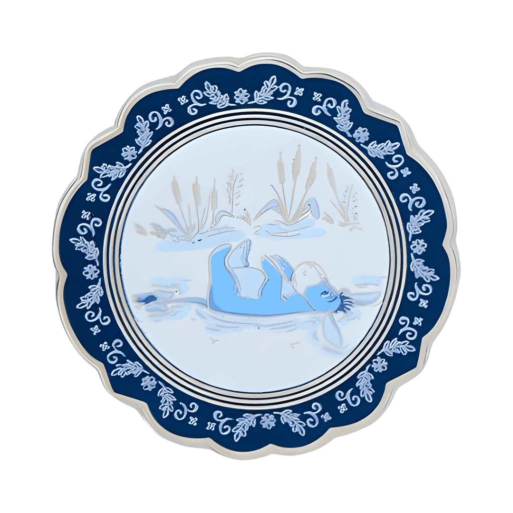 Eeyore Swimming Disney pin