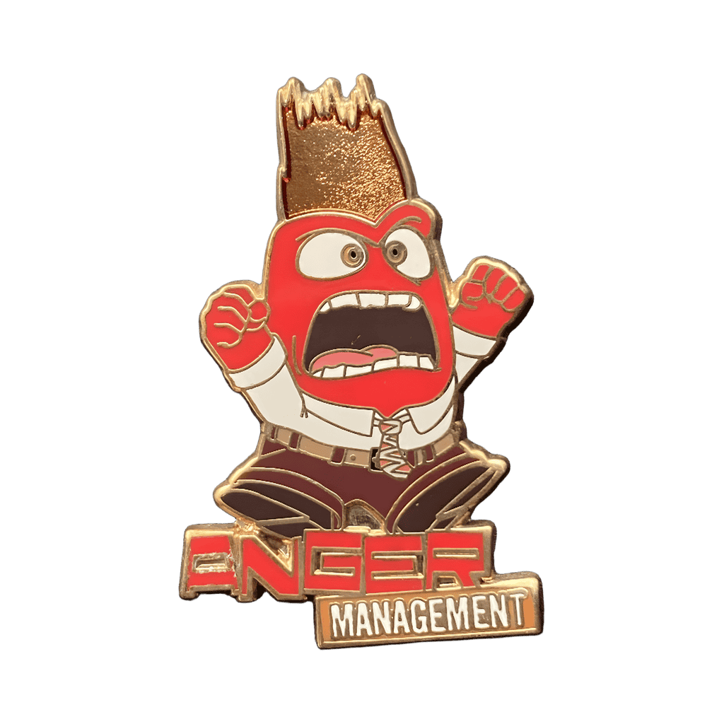 Anger Management Disney pin