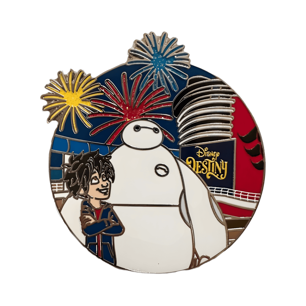 Baymax and Hiro Disney pin
