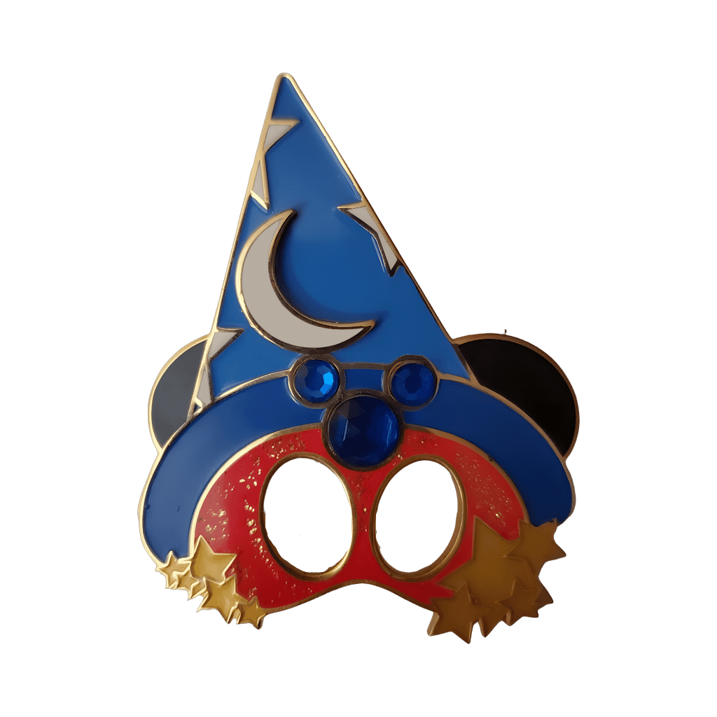 Sorcerer Mickey from Character Mask Pins Boxed Set Disney pin
