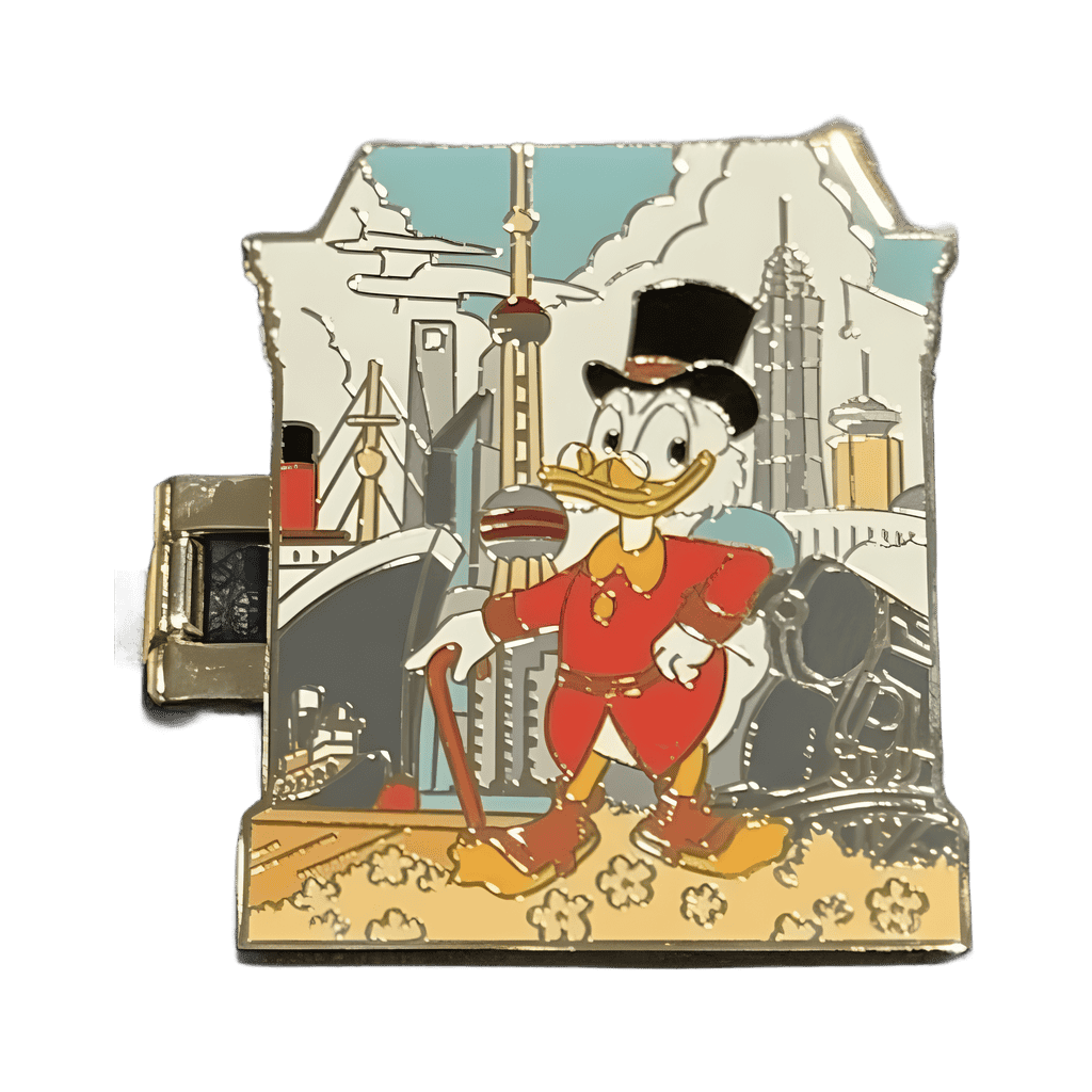 Scrooge McDuck Posing Disney pin
