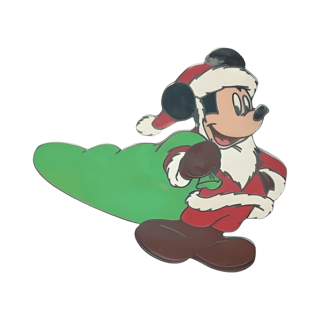 Santa Mickey Disney pin