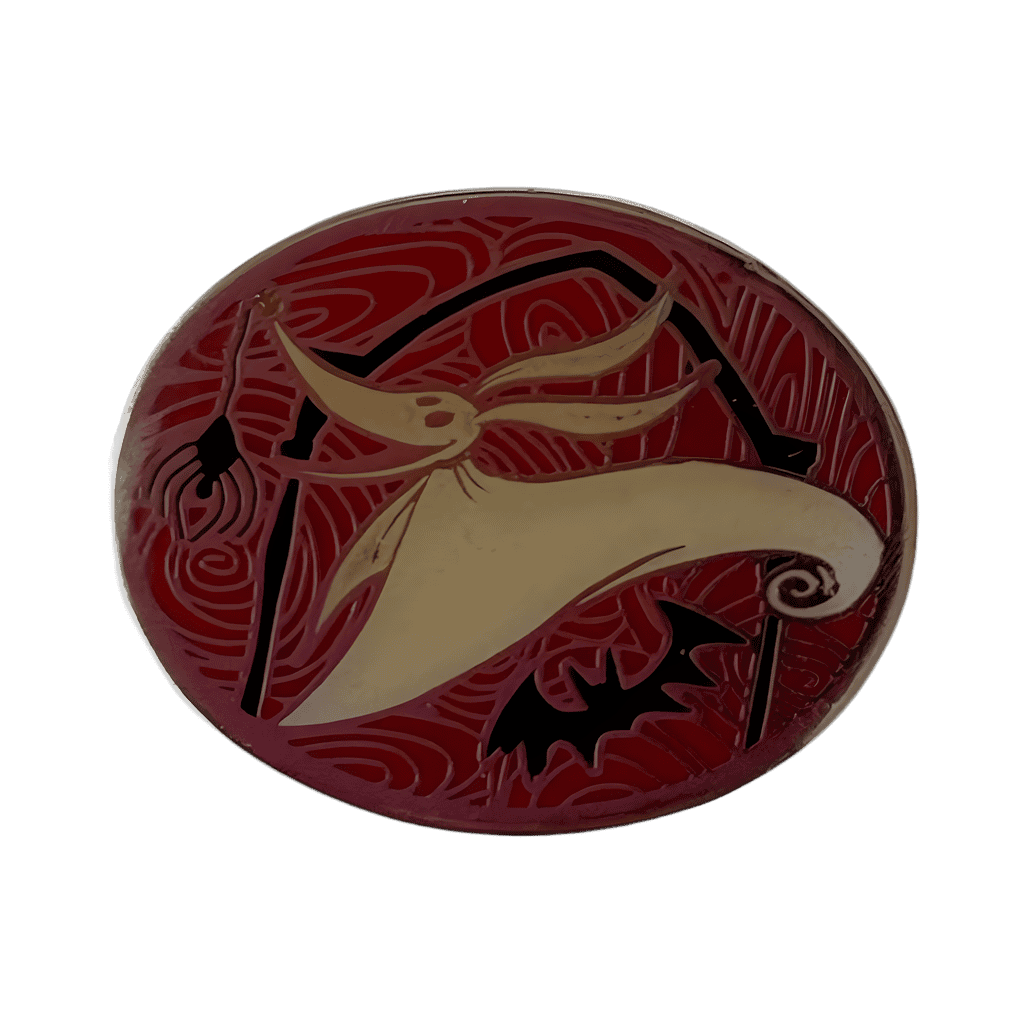 Red Background with Spiders - Zero Disney pin