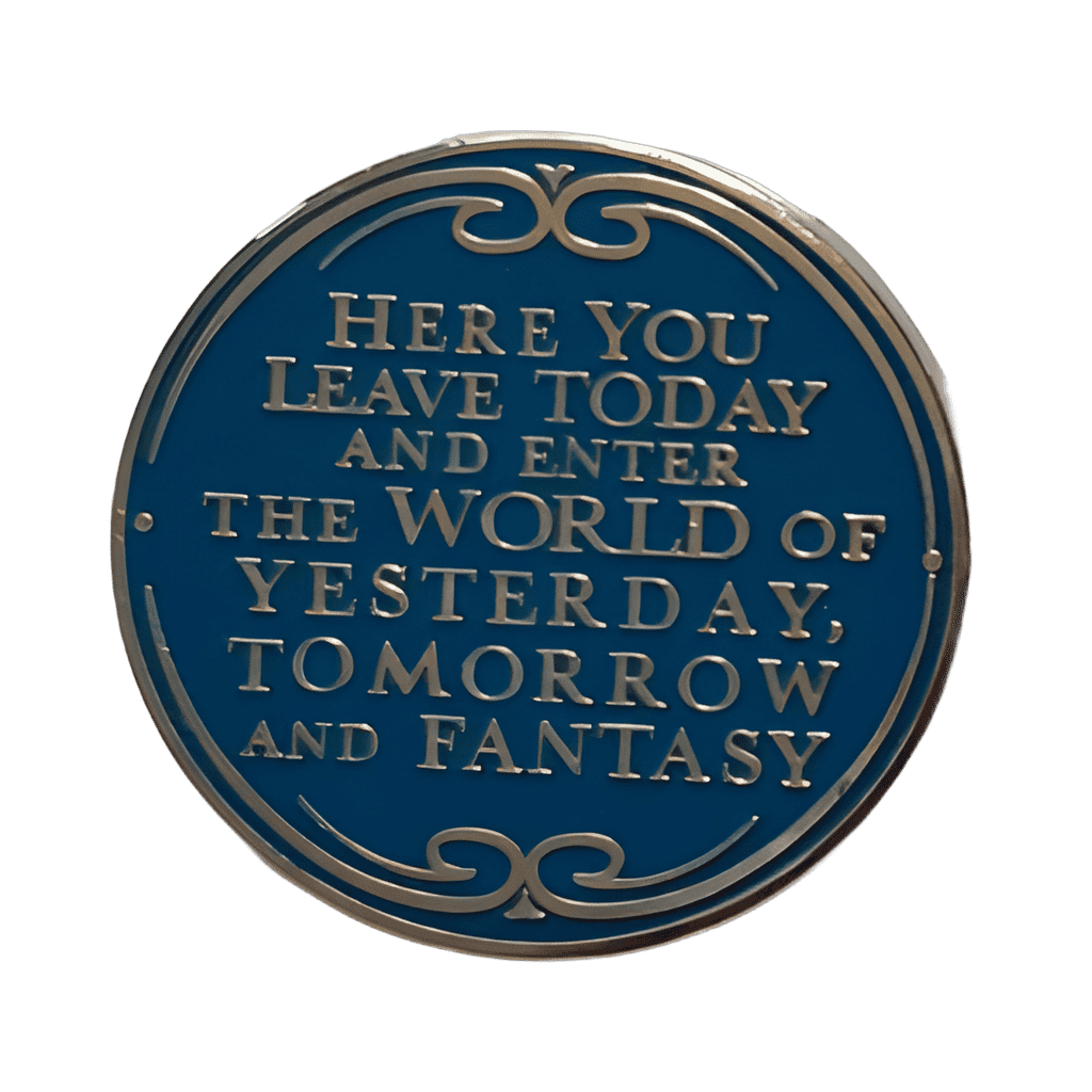 Entrance Plaque Disney pin