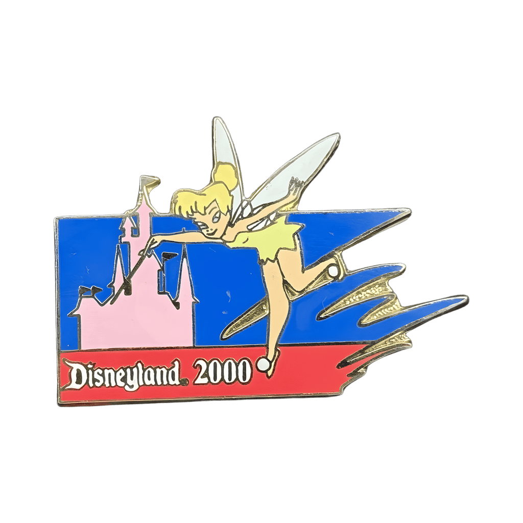 Disneyland 2000 - Sleeping Beauty Castle with Tinker Bell Disney pin