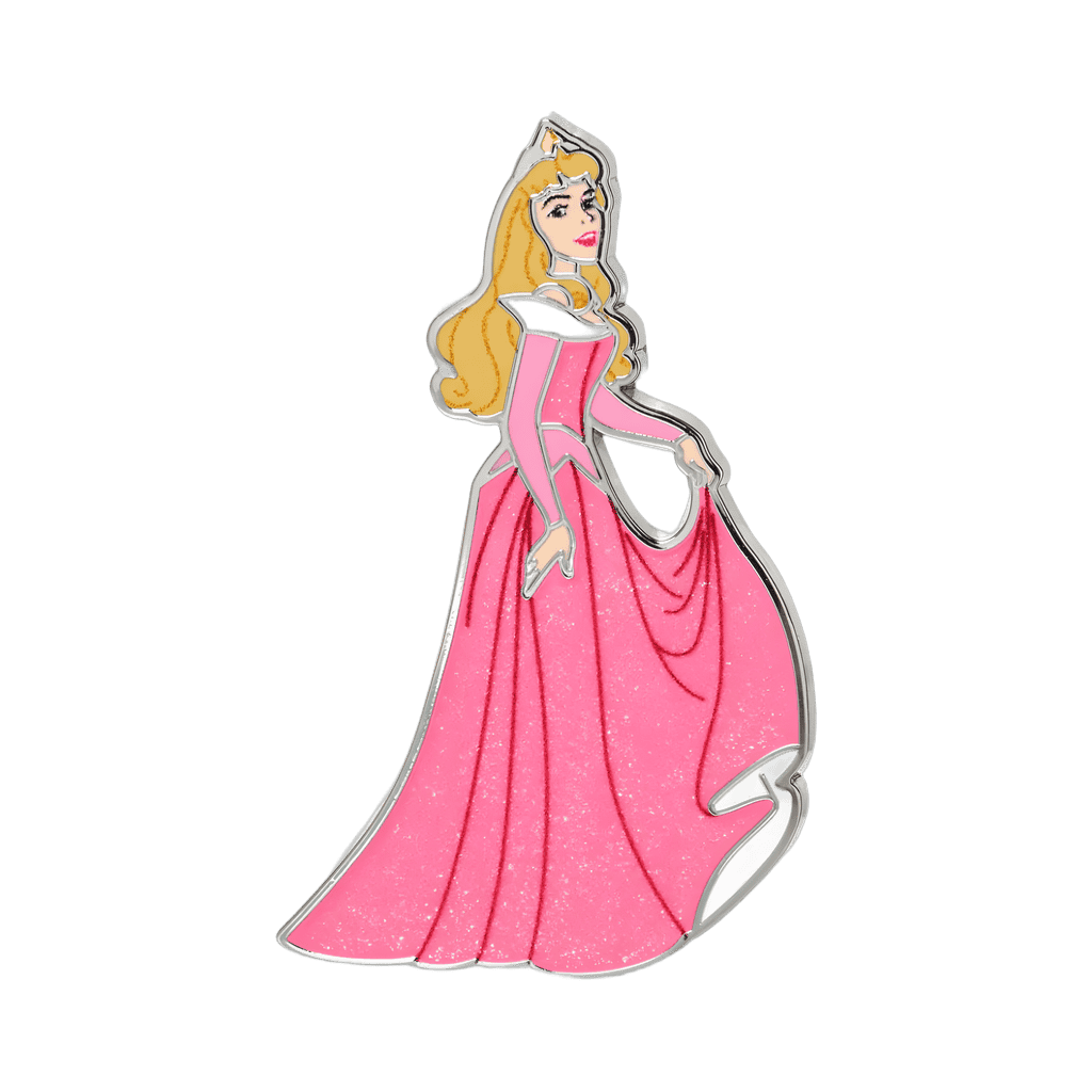 Aurora Picking Up Dress Disney pin