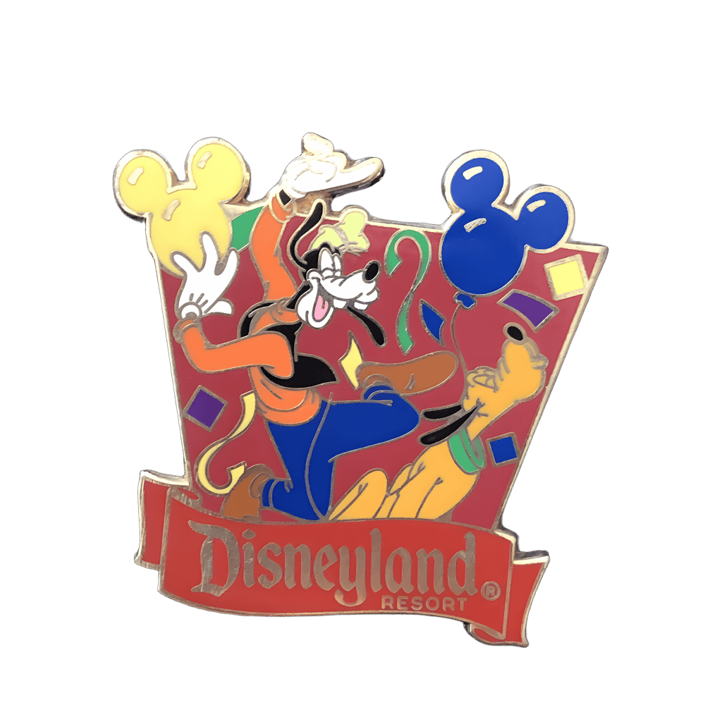 Goofy and Pluto Disney pin