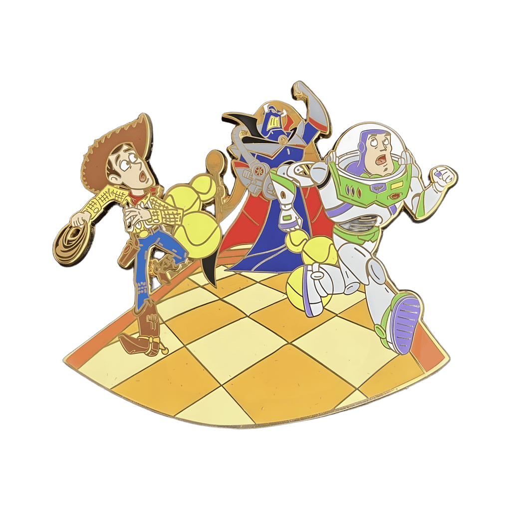 Buzz, Woody, Zurg Jumbo Pin Disney pin