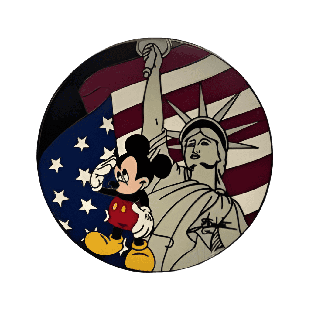 Patriotic Mickey - Statue of Liberty Disney pin