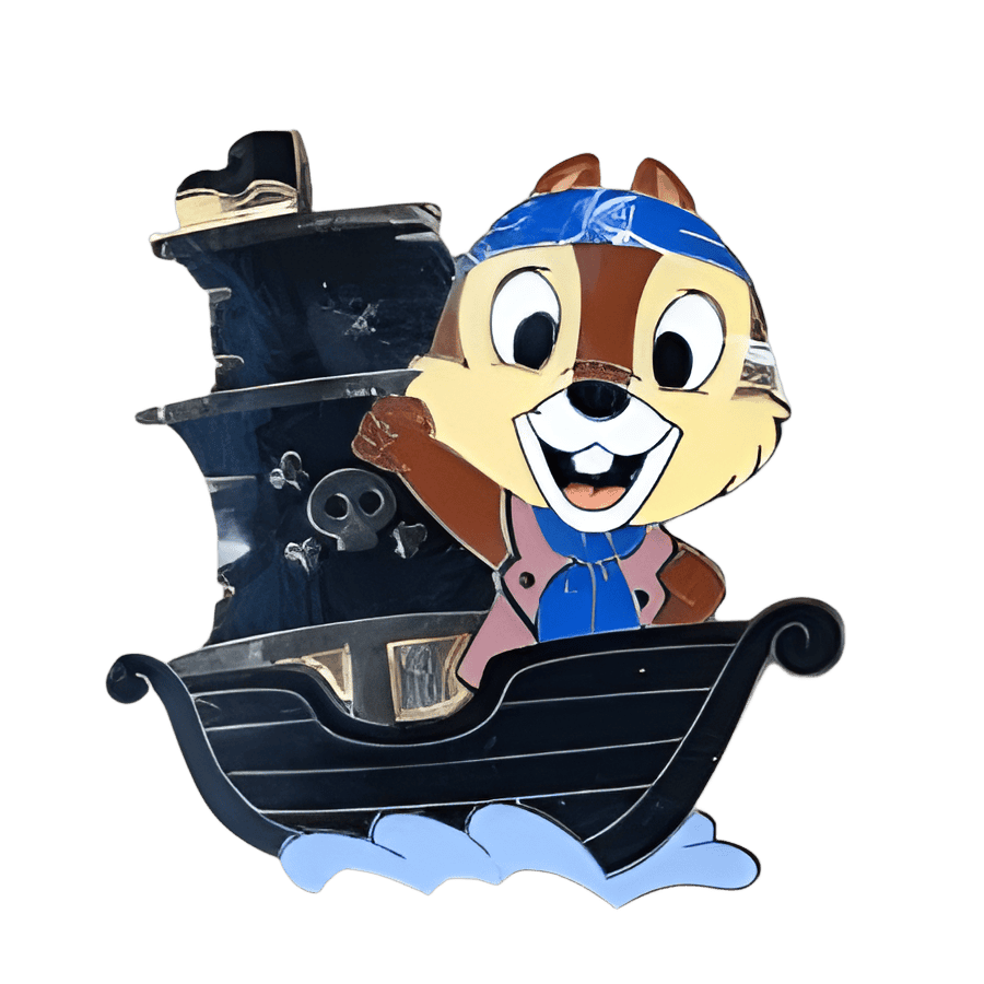 Disney Pirates Summer 2019 - Ships - Chip Disney pin