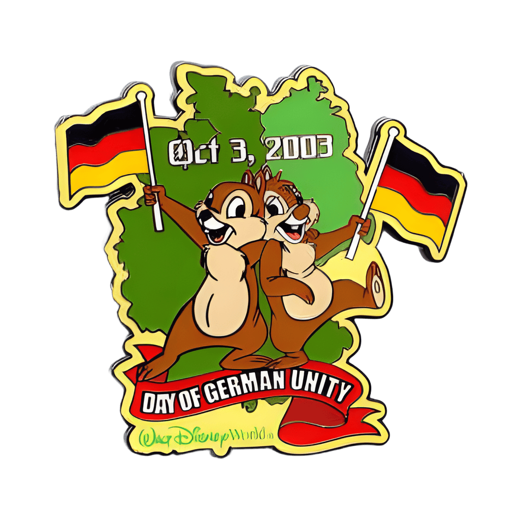 Day of German Unity 2003 - Chip & Dale Disney pin